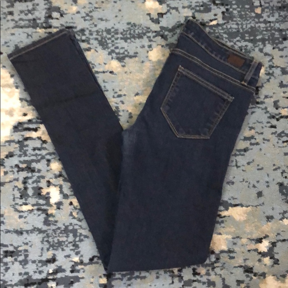 Paige PEG skinny dark wash jeans size 29